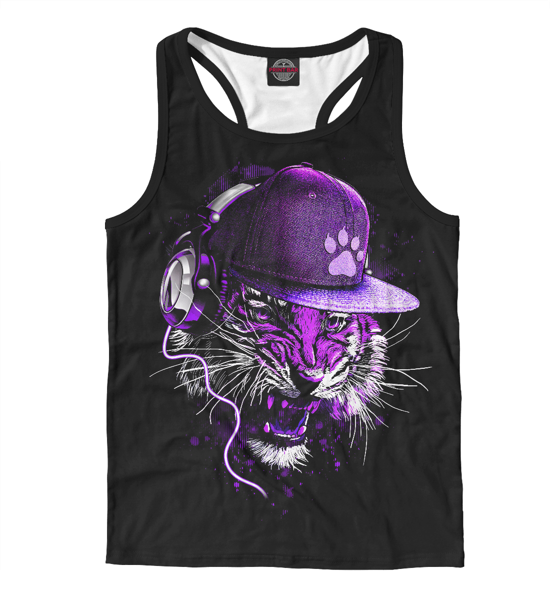 

Тигр в наушниках