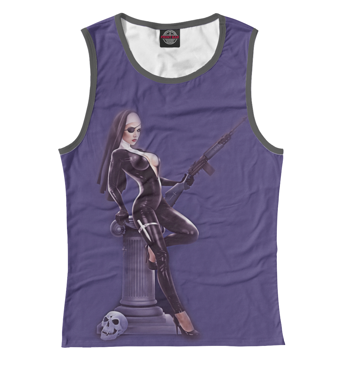 

Монашка с автоматом