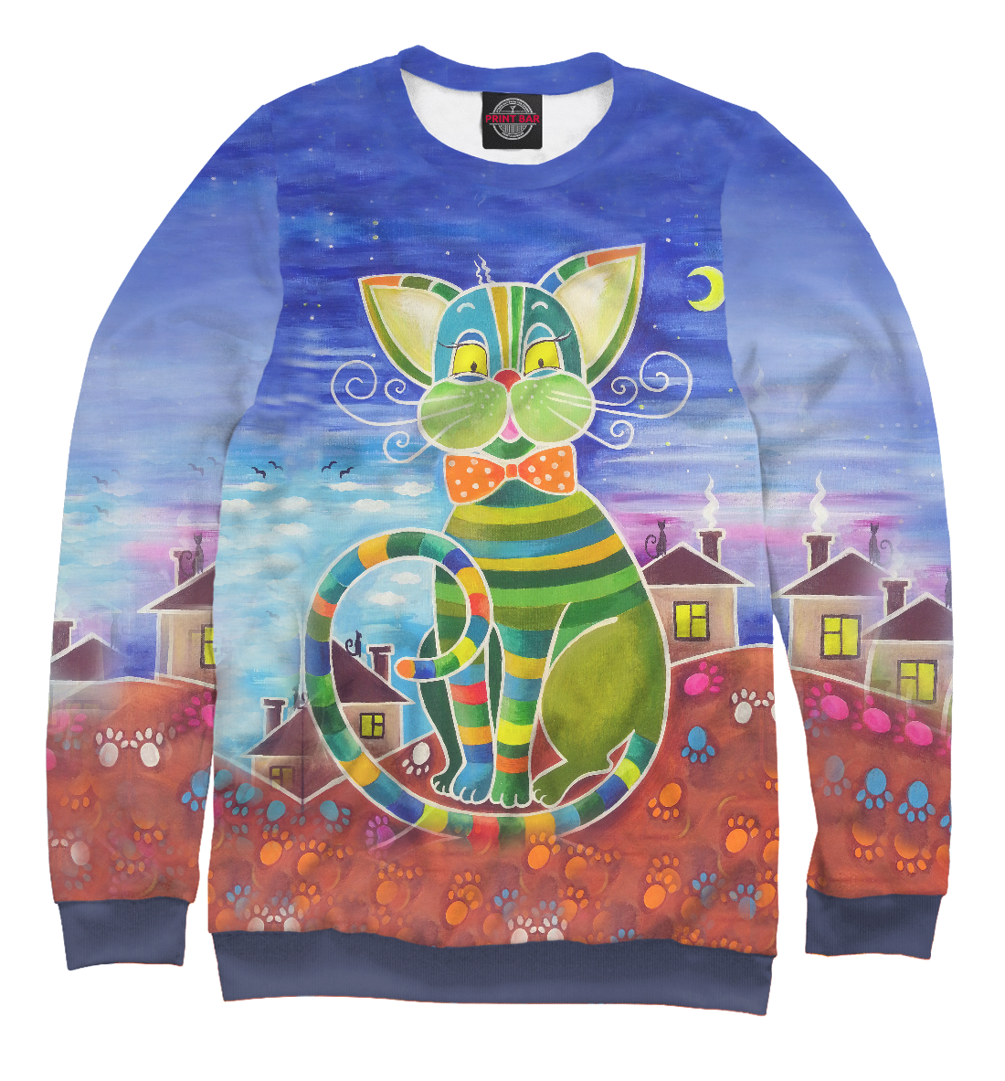 

Кот на крыше