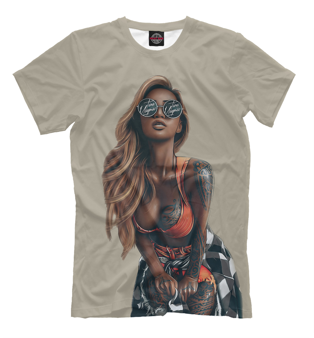 

Девушка в очках