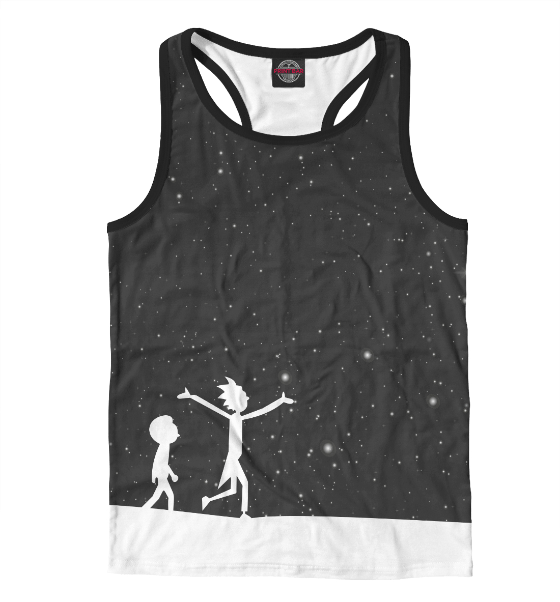 

Рик и Морти - звездное небо