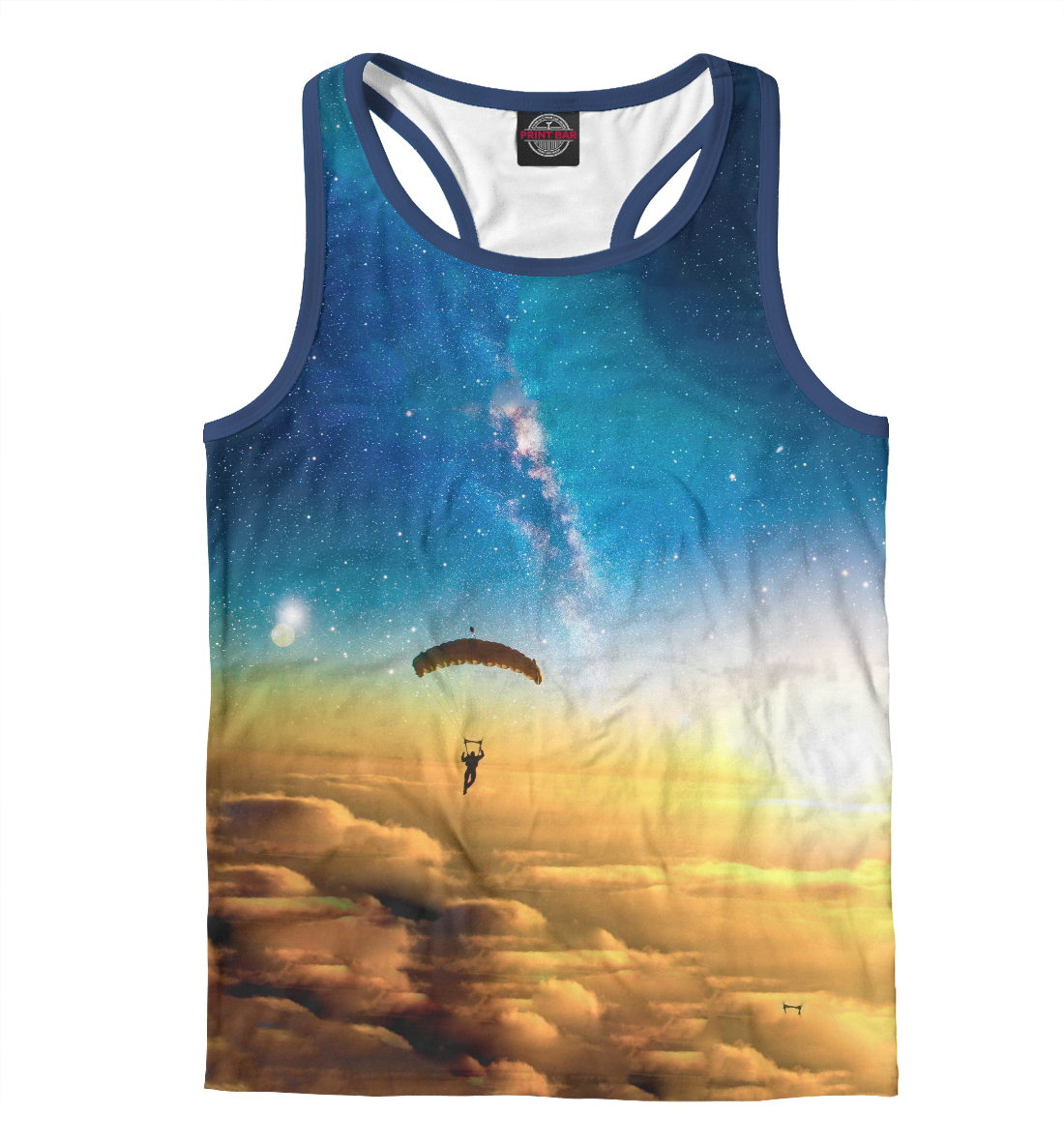 

Парашютист в космосе