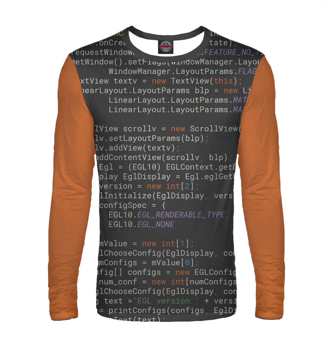 

Программный код