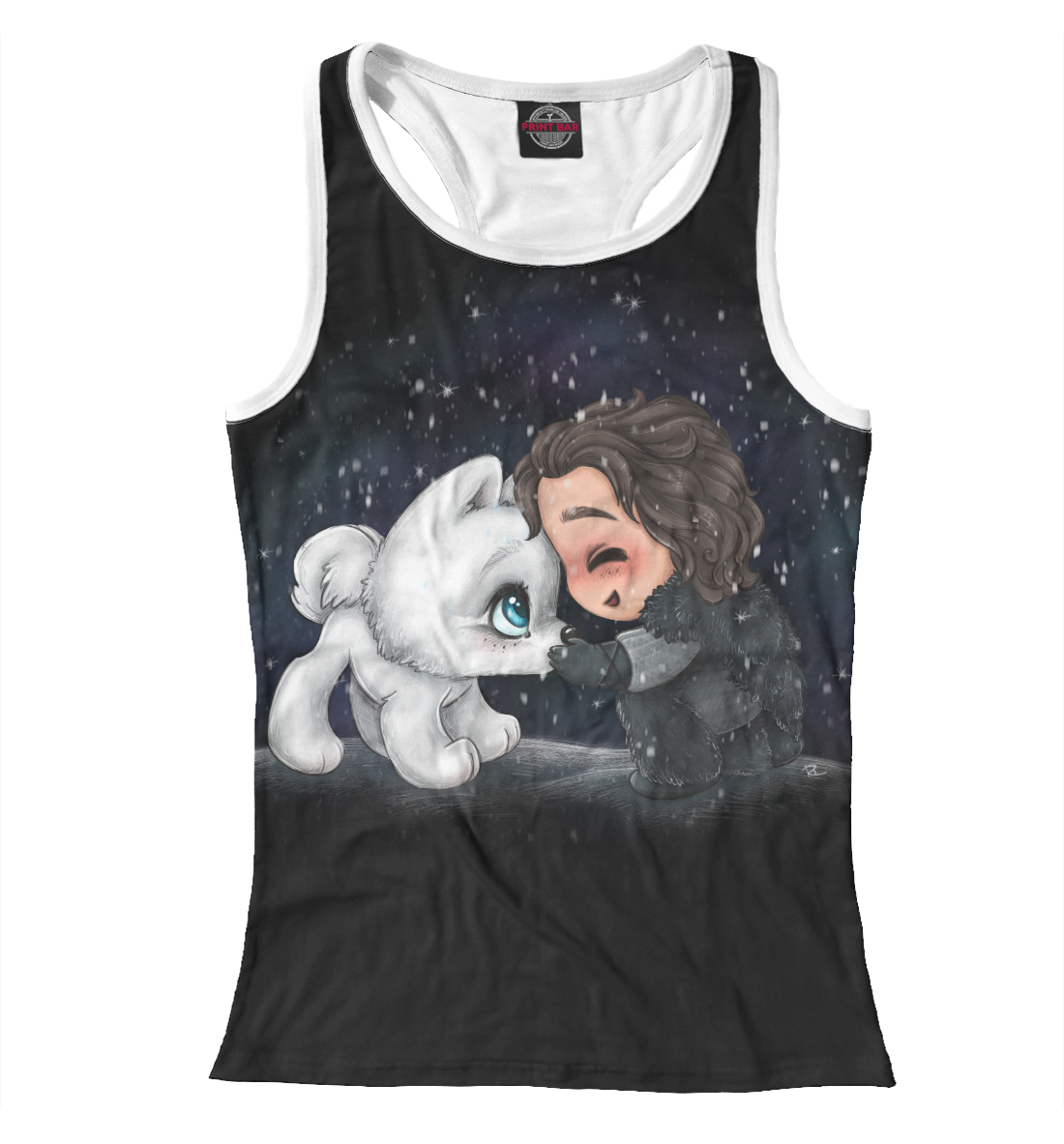 

Маленький Джон Сноу с лютоволчонком