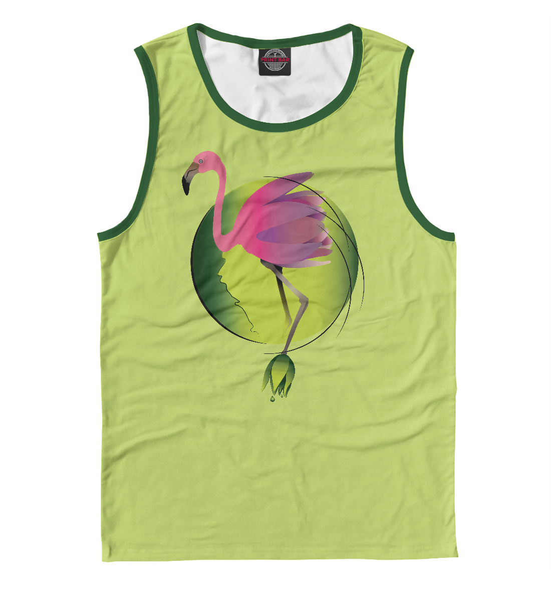 

Розовый фламинго