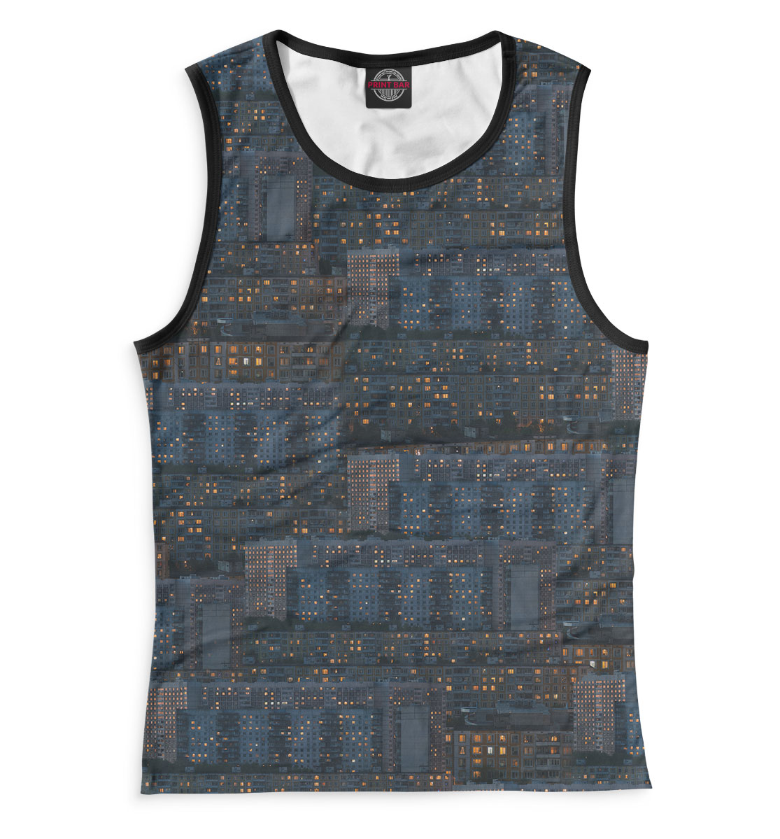 

Огни многоэтажек