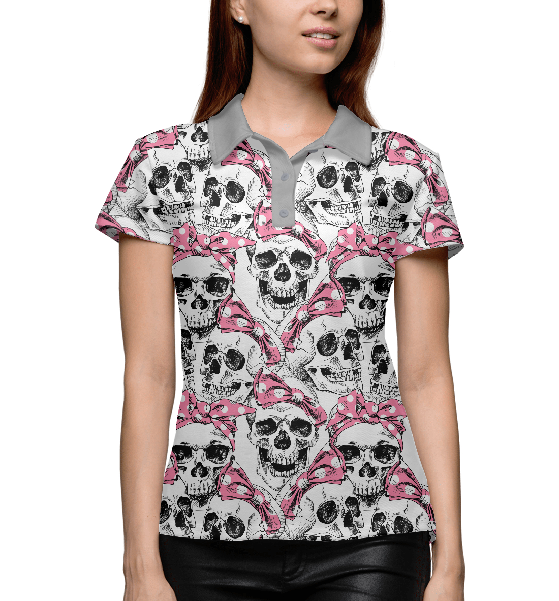 

Черепа в розовых платках