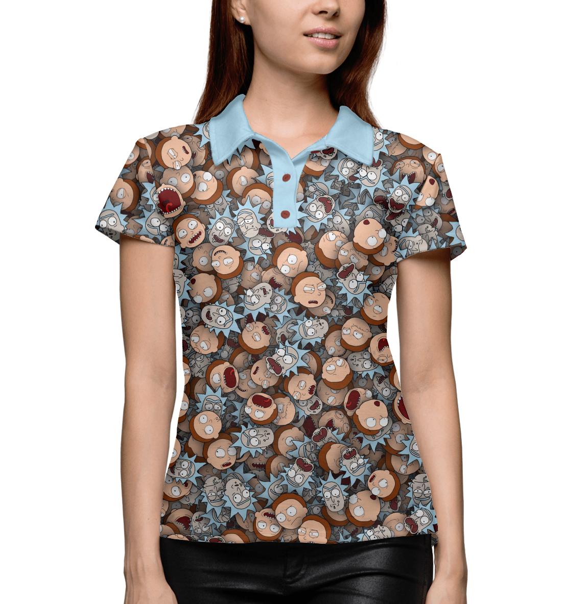 

Рик и Морти. Стикербомбинг