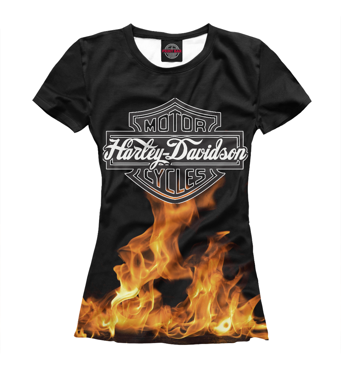 

Harley-Davidson в огне
