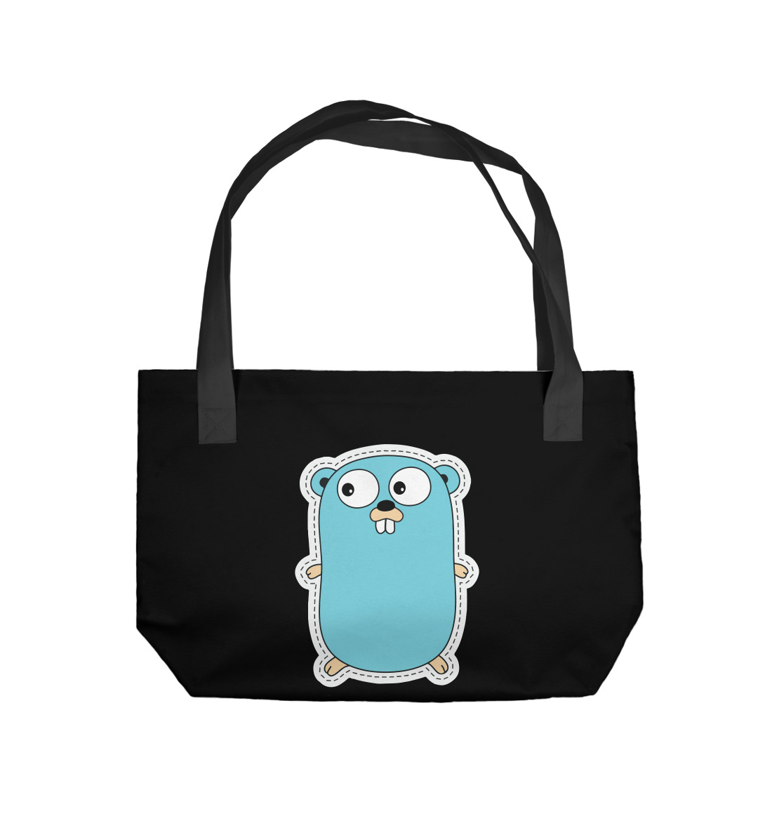 

Golang gopher BLACK