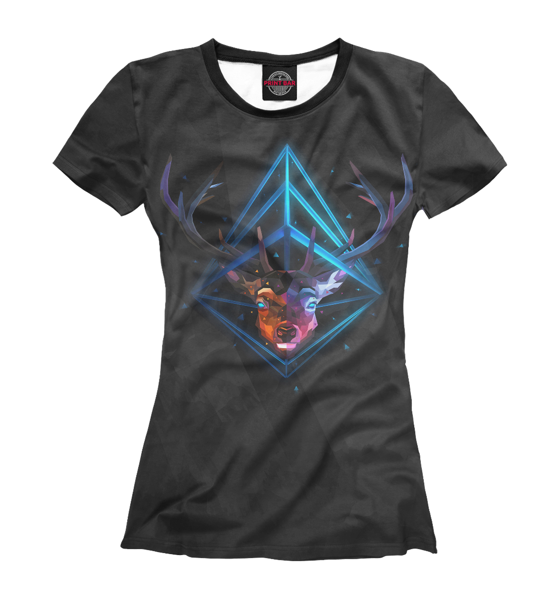 

Олень на темном фоне