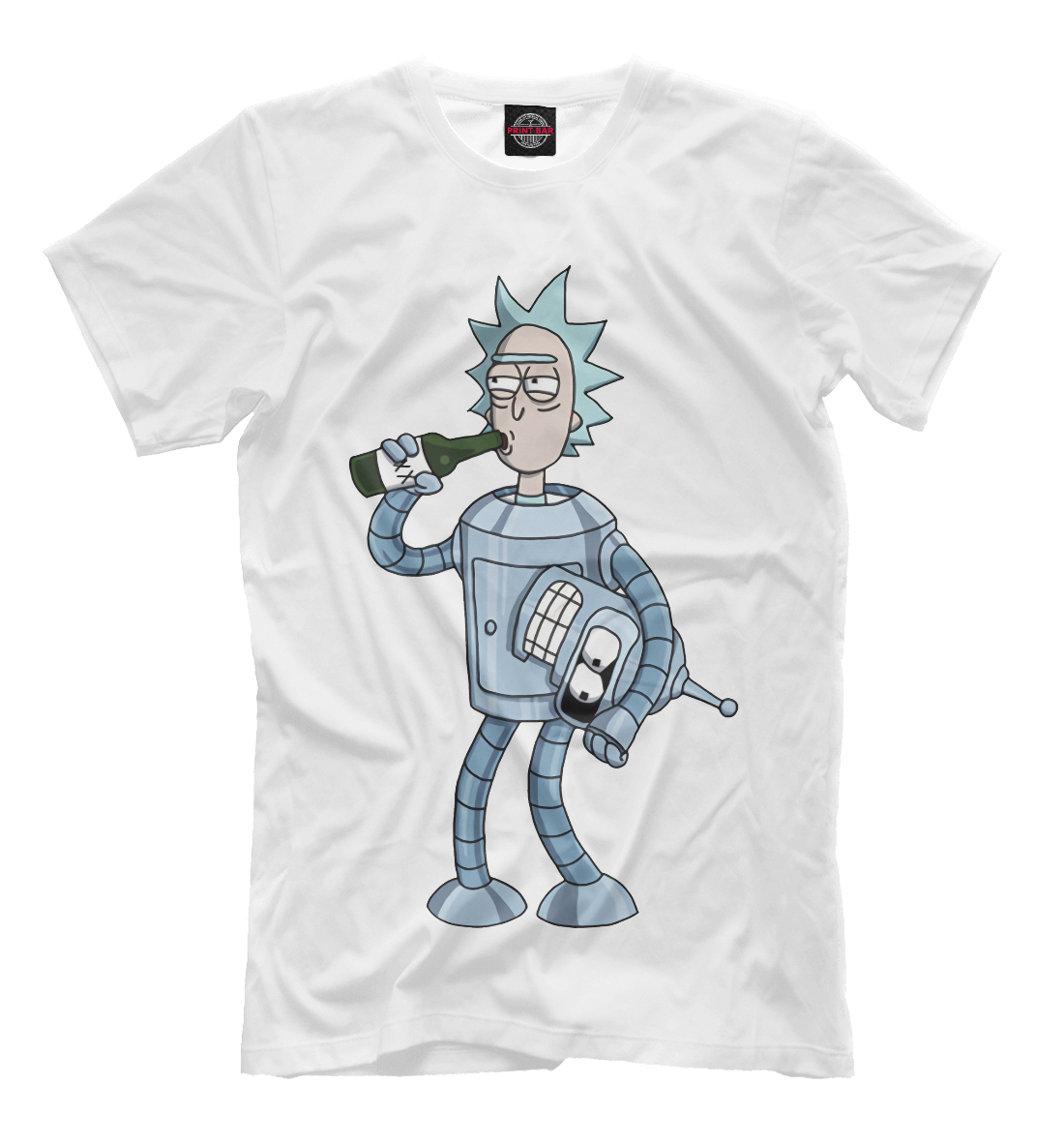 

Рик в костюме Бендера