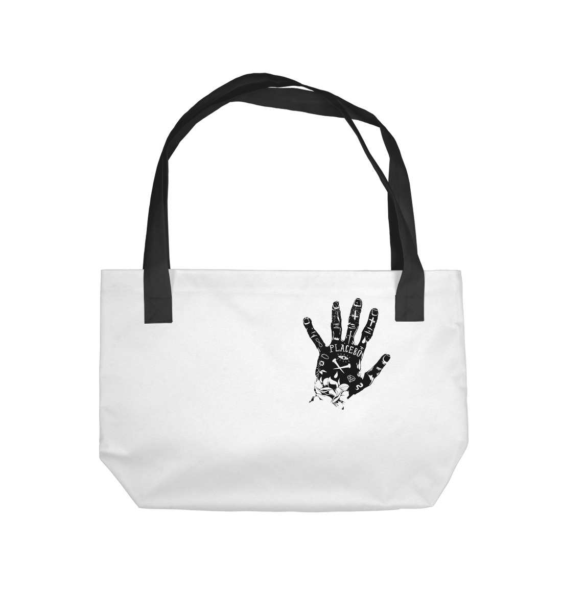 

Placebo hand black