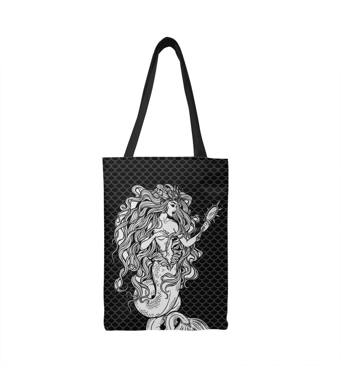 

Русалка с зеркалом