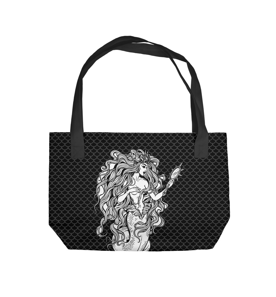 

Русалка с зеркалом