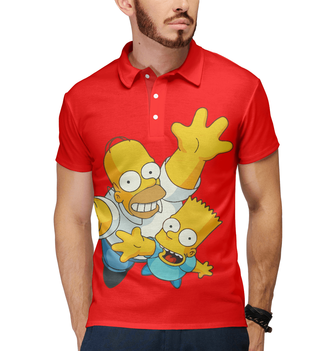 

Барт и Гомер Симпсоны