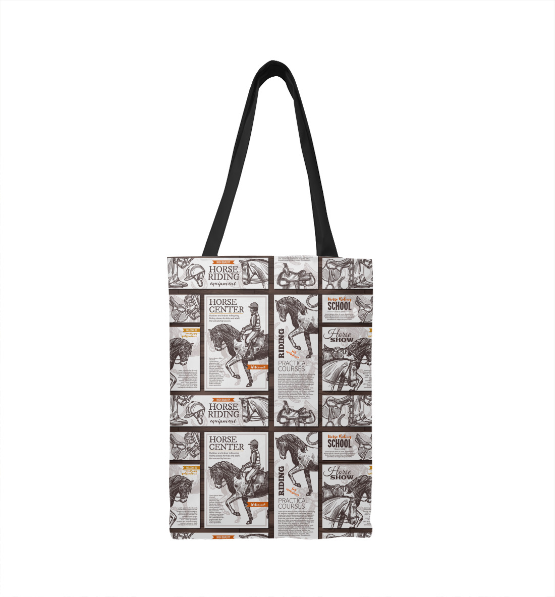 

Horses riding posters