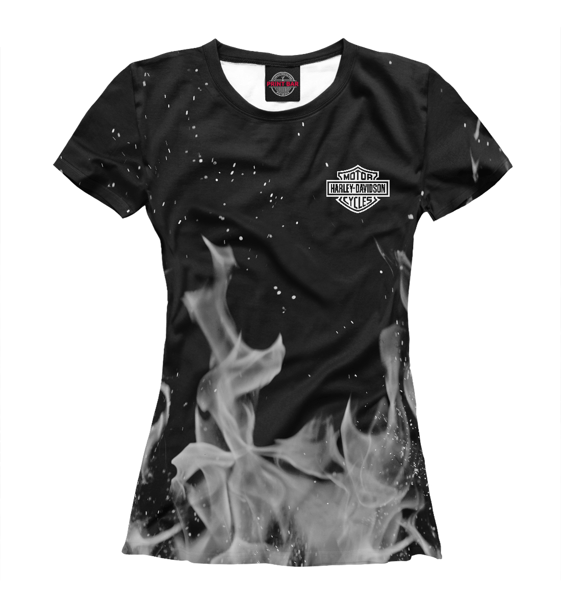 

Harley-Davidson grey fire