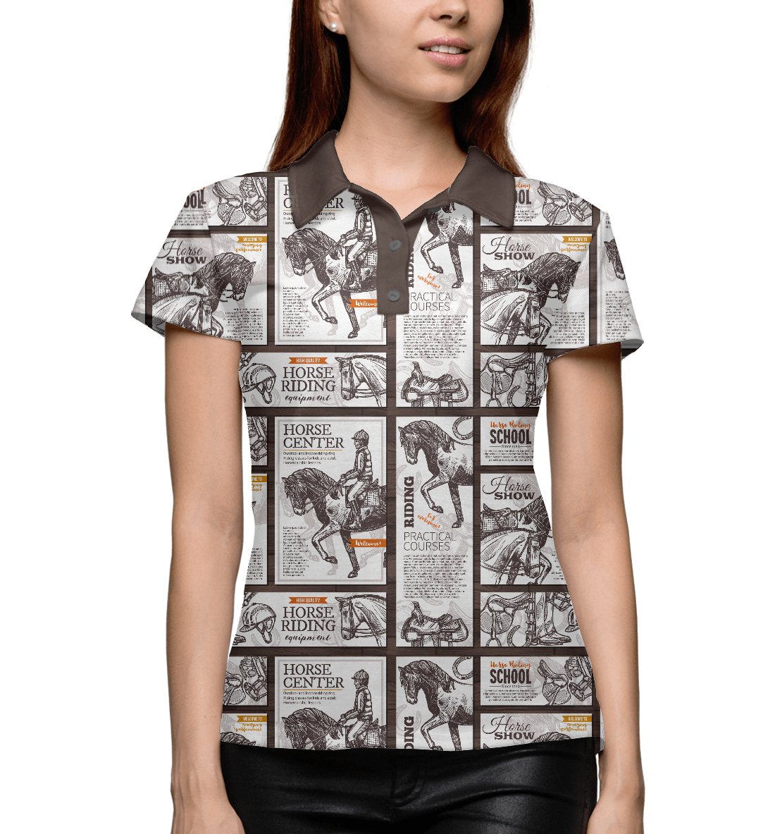 

Horses riding posters
