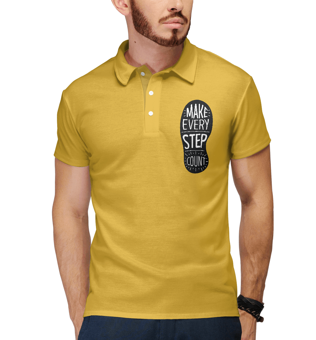 

След ноги с цитатой