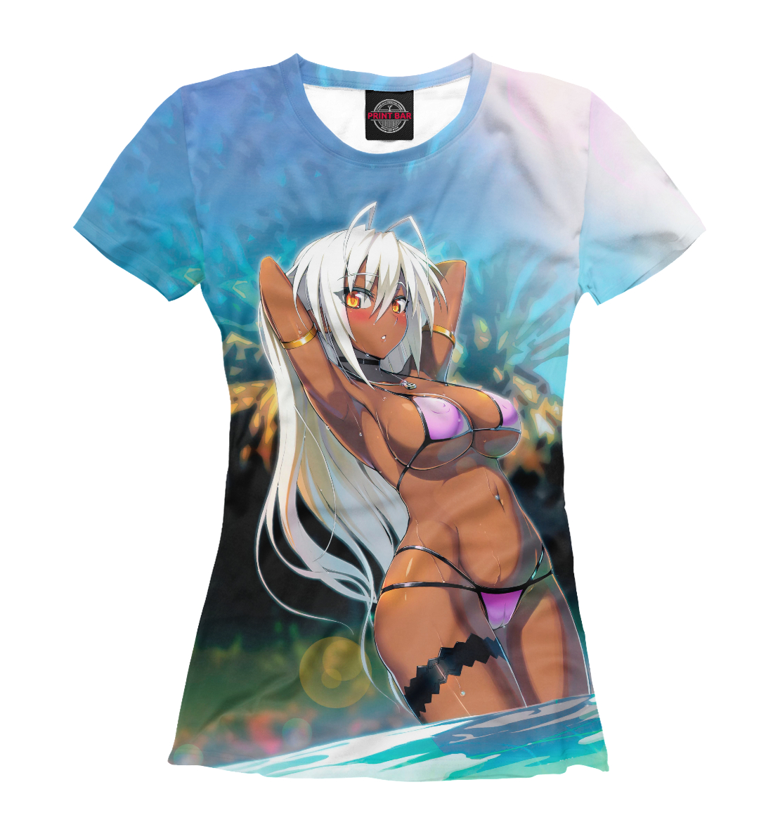 

Девушка на пляже