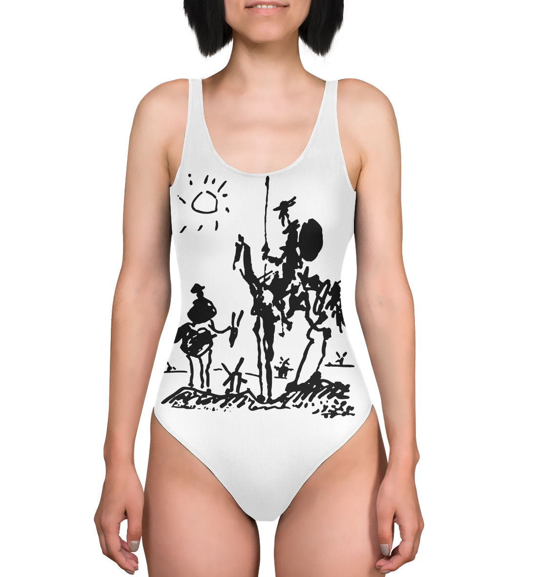 

Дон Кихот и Санчо Панса - Дали