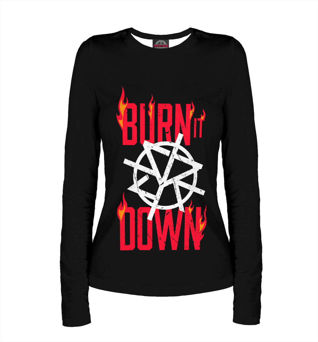 

Сет Роллинс BURN IT DOWN black