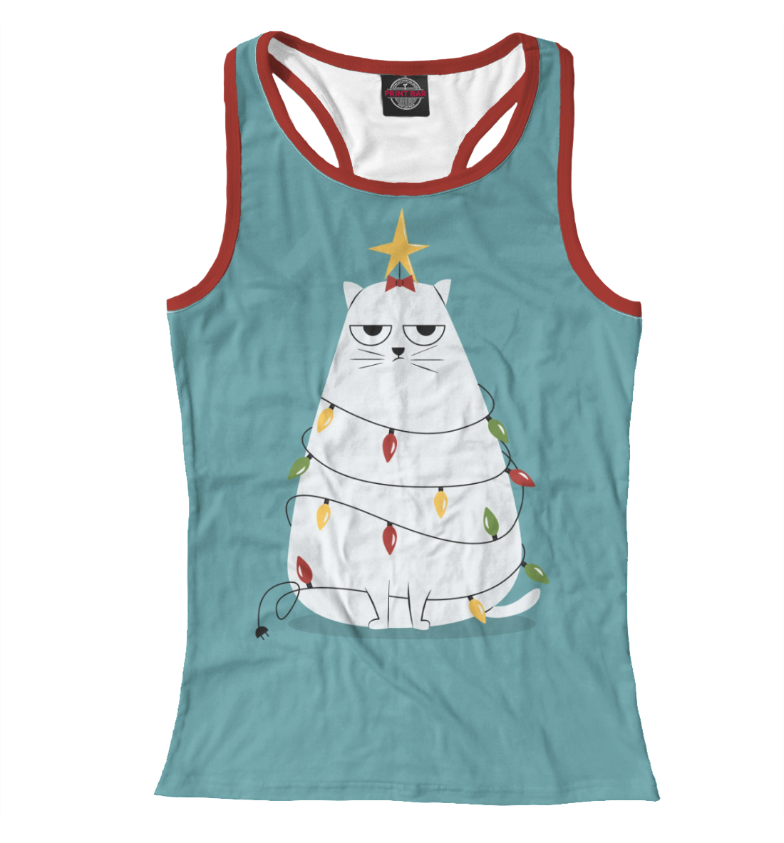 

Cute christmas cat