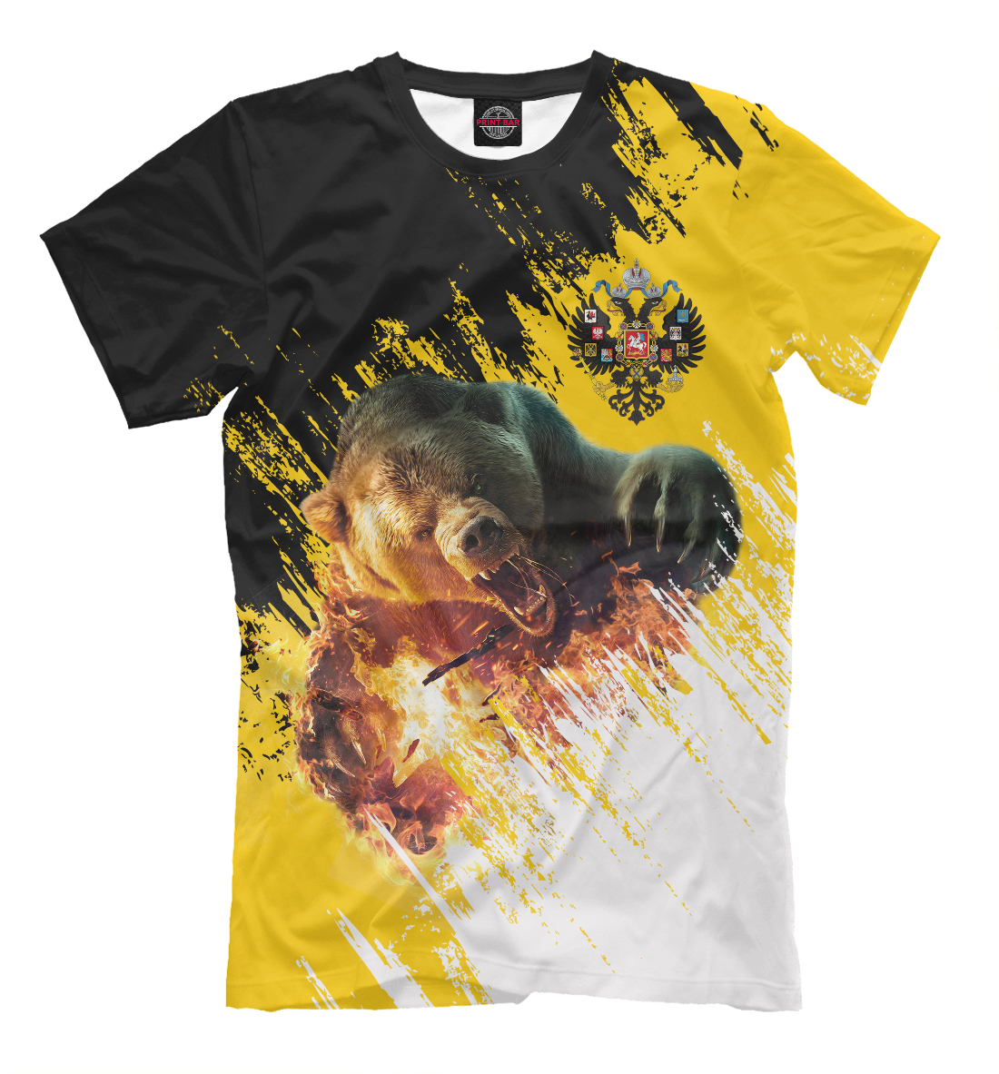 

Имперский флаг и медведь