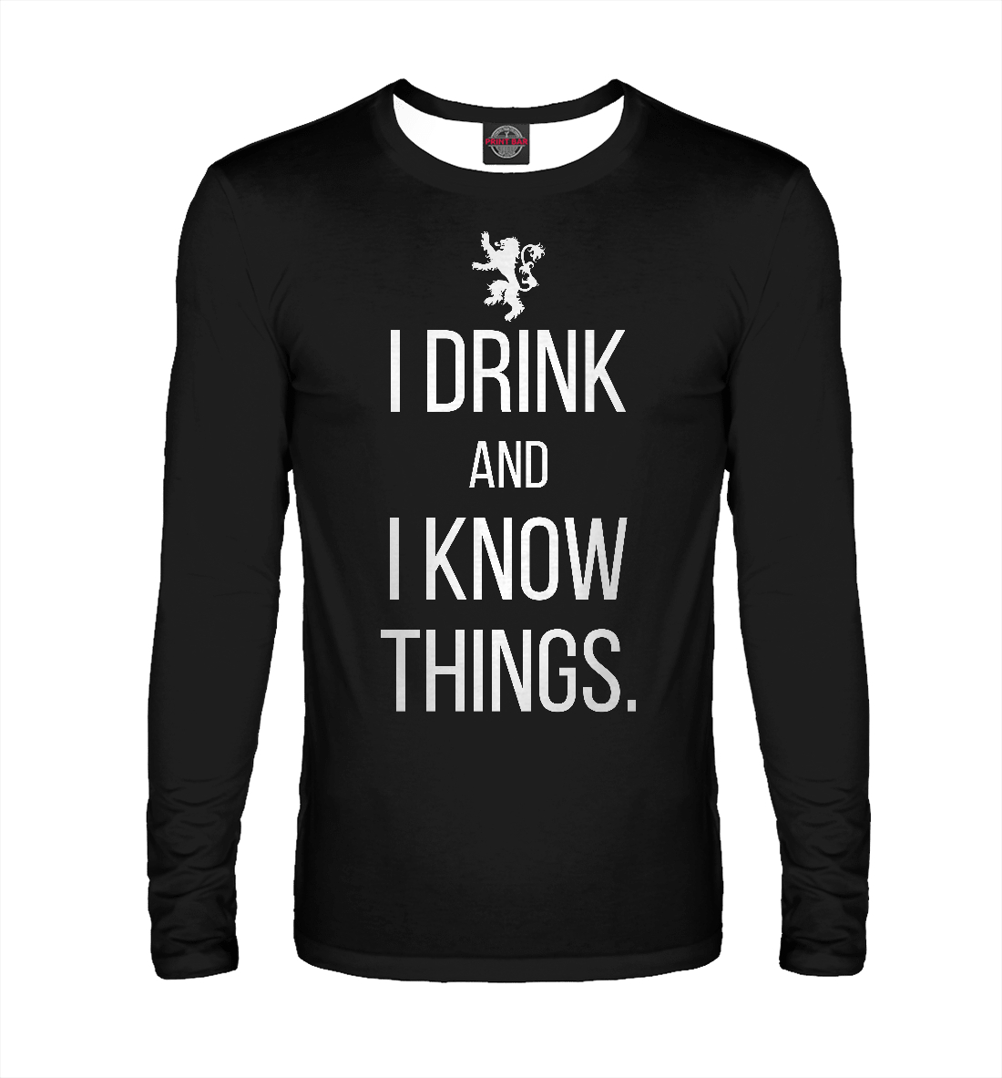 

I drink and i know things