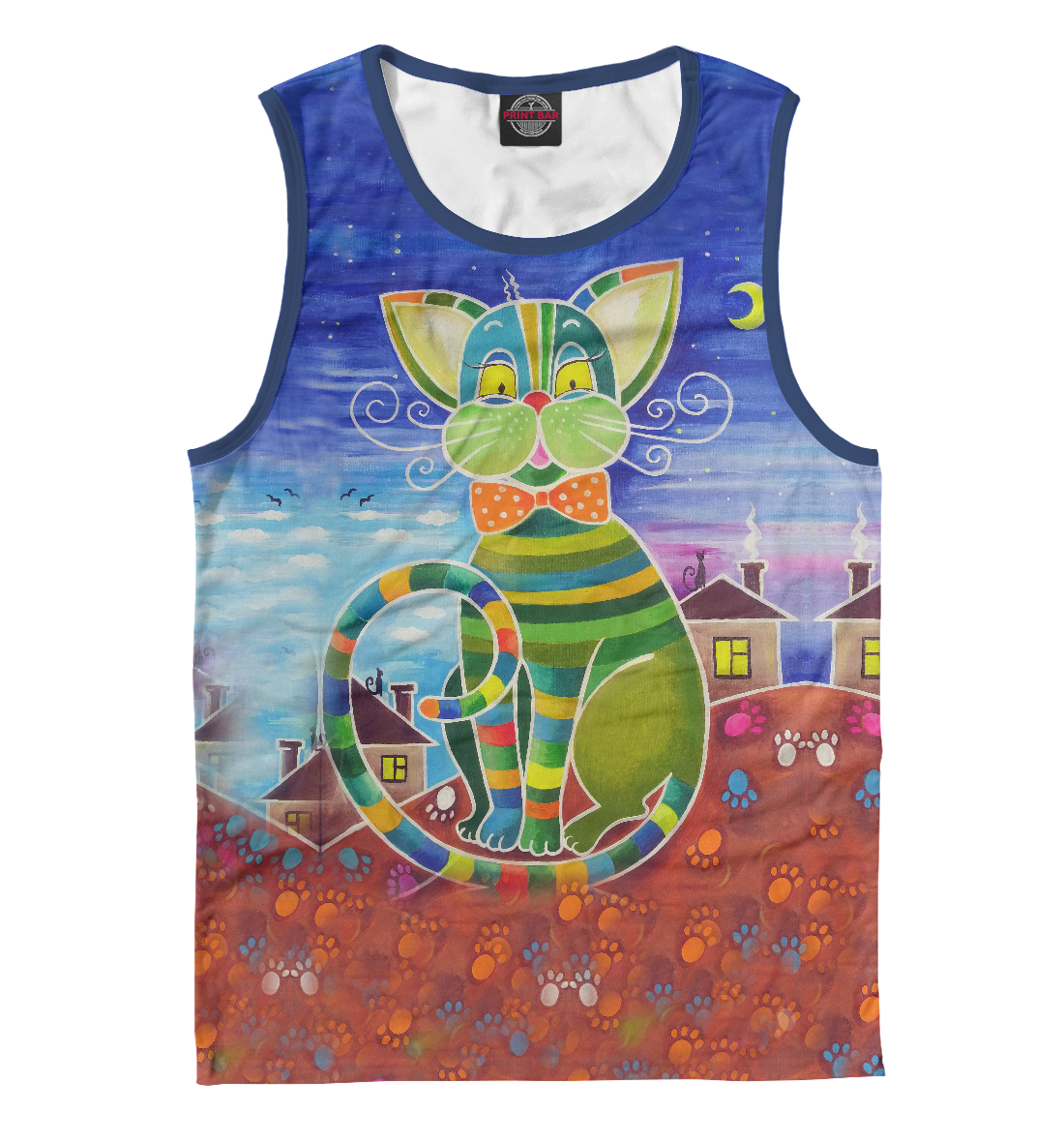 

Кот на крыше