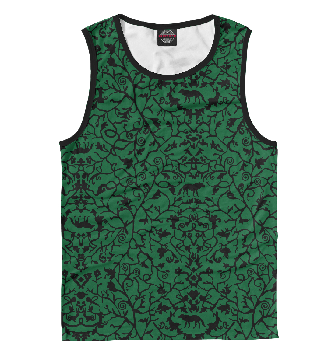 

Abstract Wolf Green