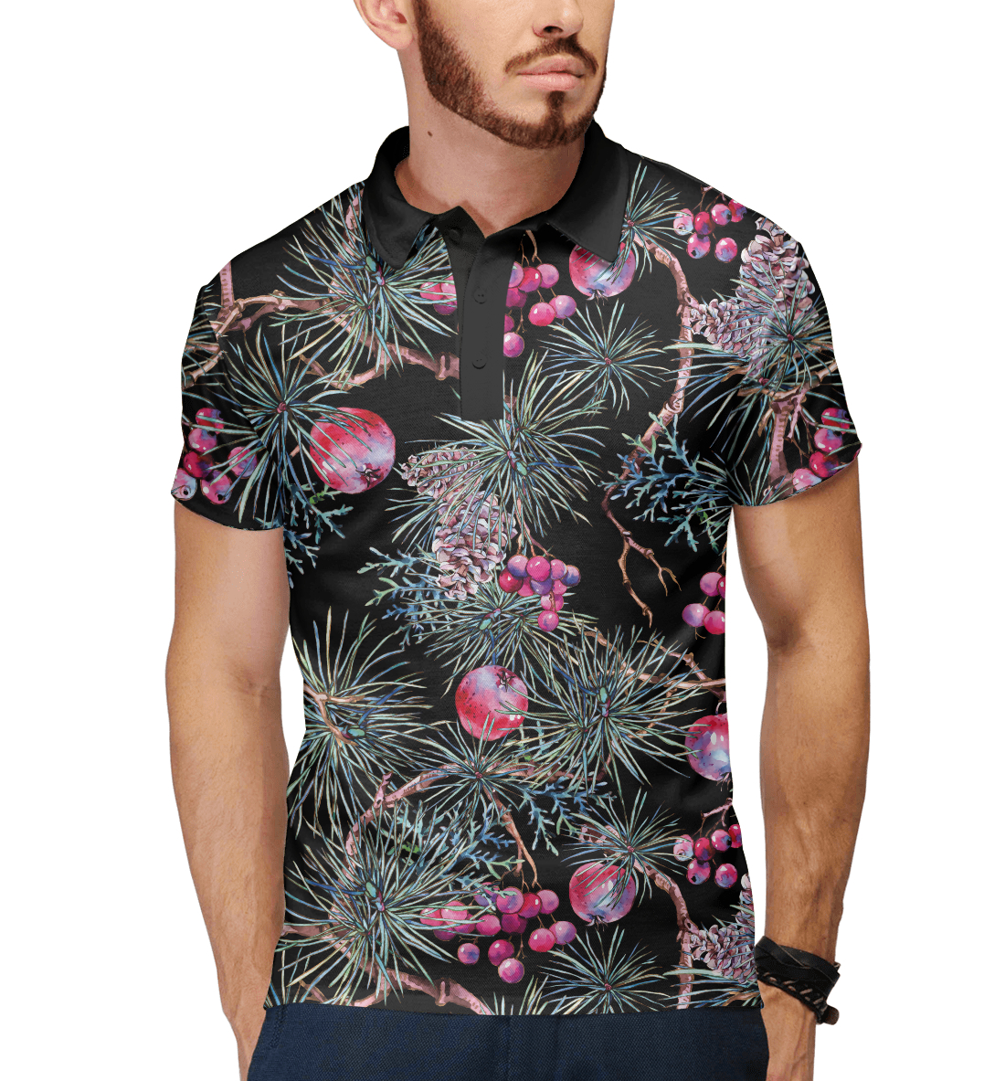 

Новогодний узор