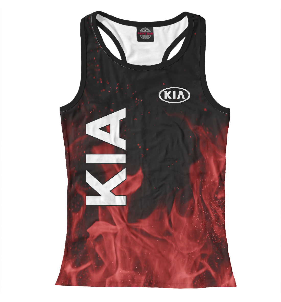 

KIA red fire
