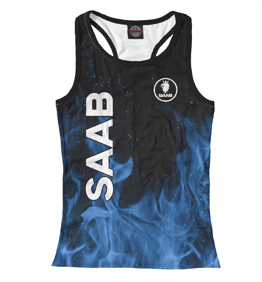 

SAAB blue fire