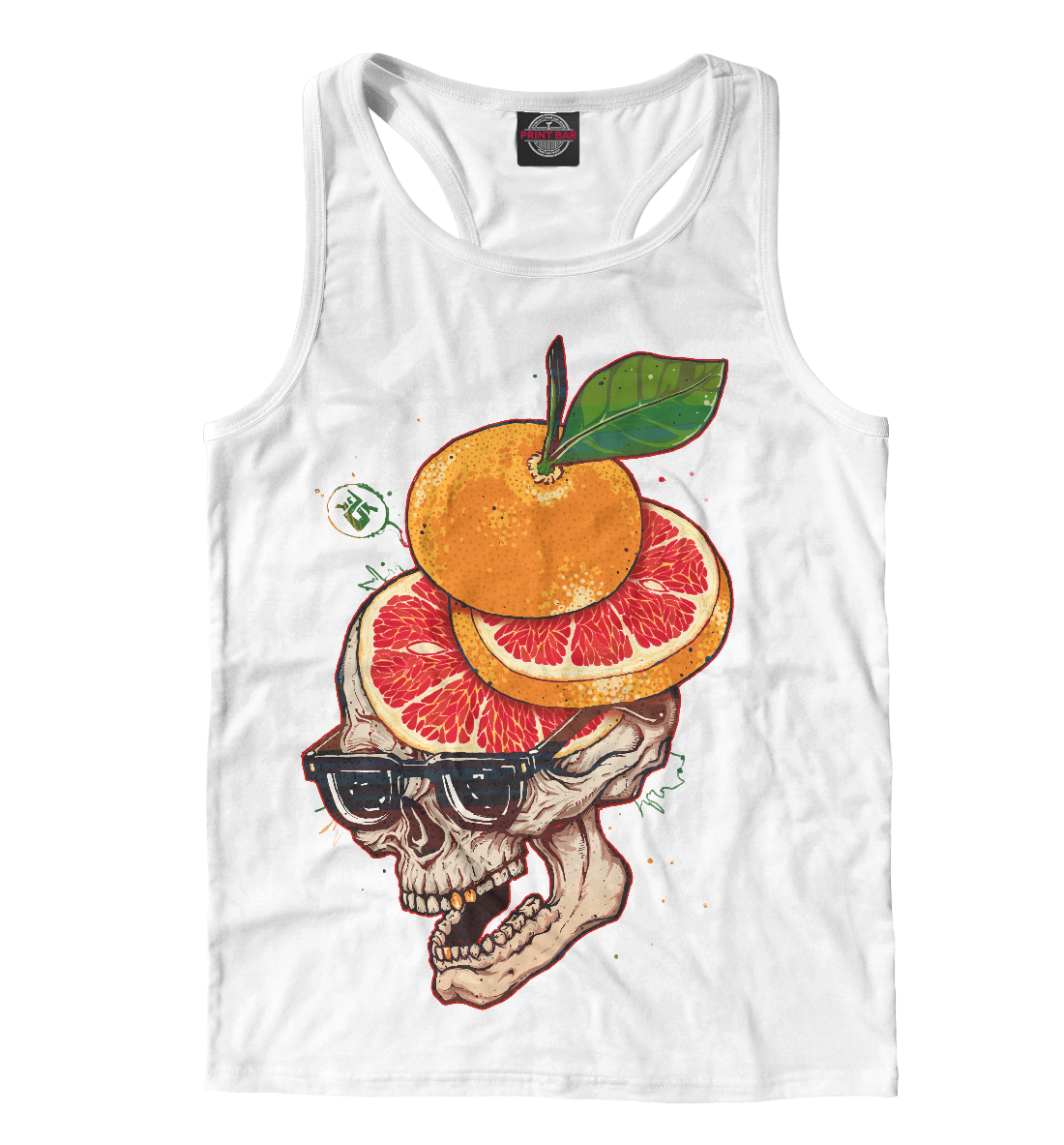 

Череп-апельсин