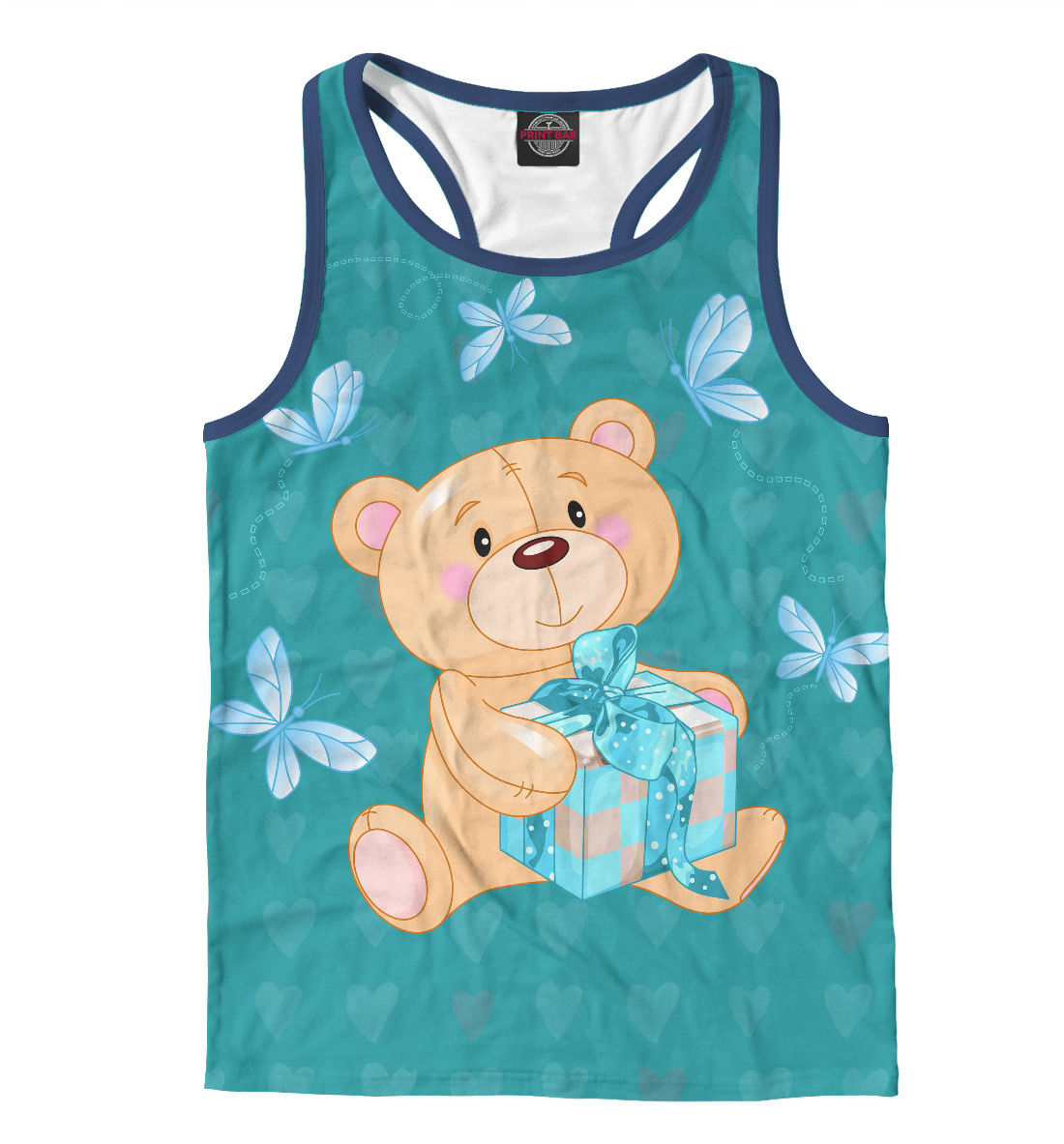 

Мишка и бабочки