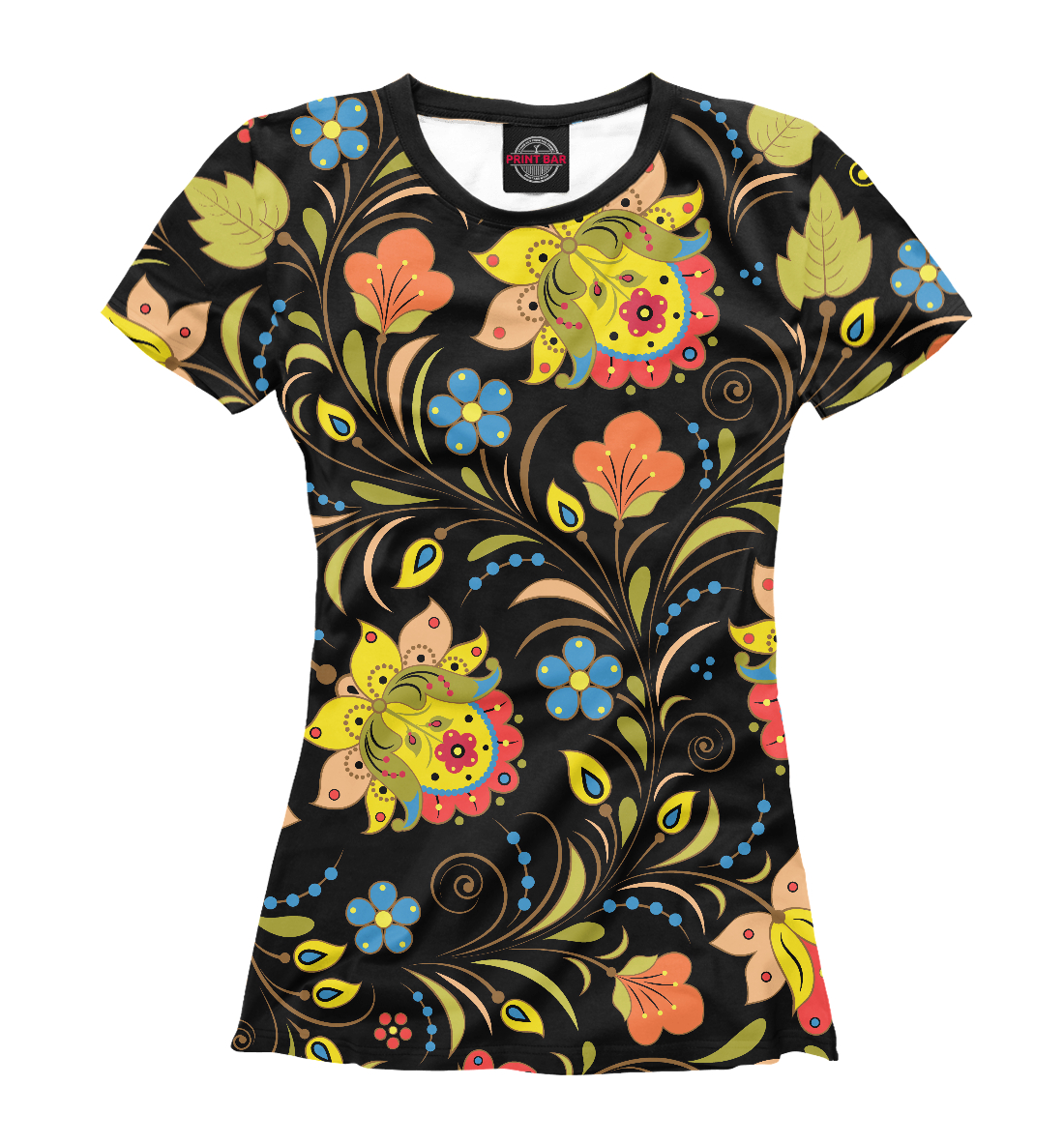 

Хохлома цветная