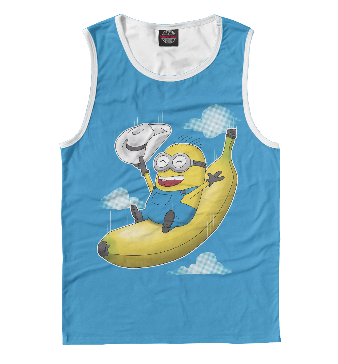 

Миньон на банане