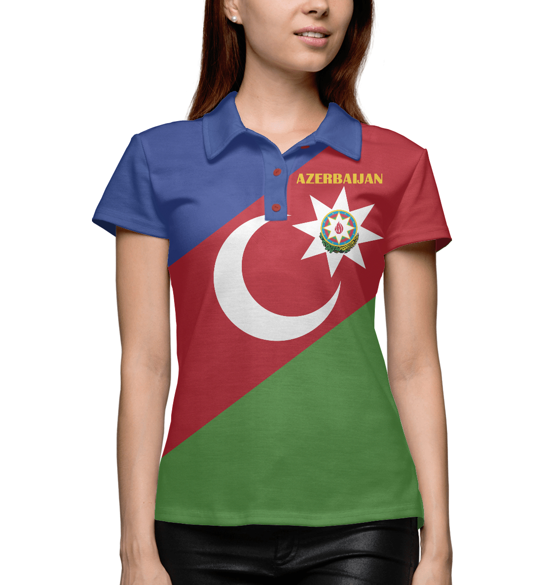 

Azerbaijan - герб и флаг