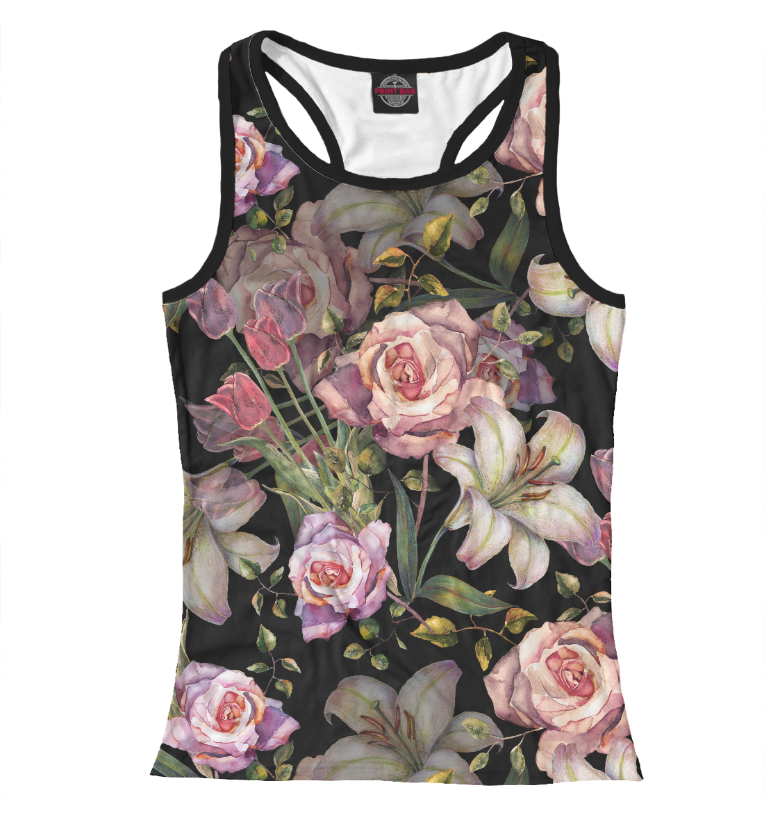 

Лилии и розы