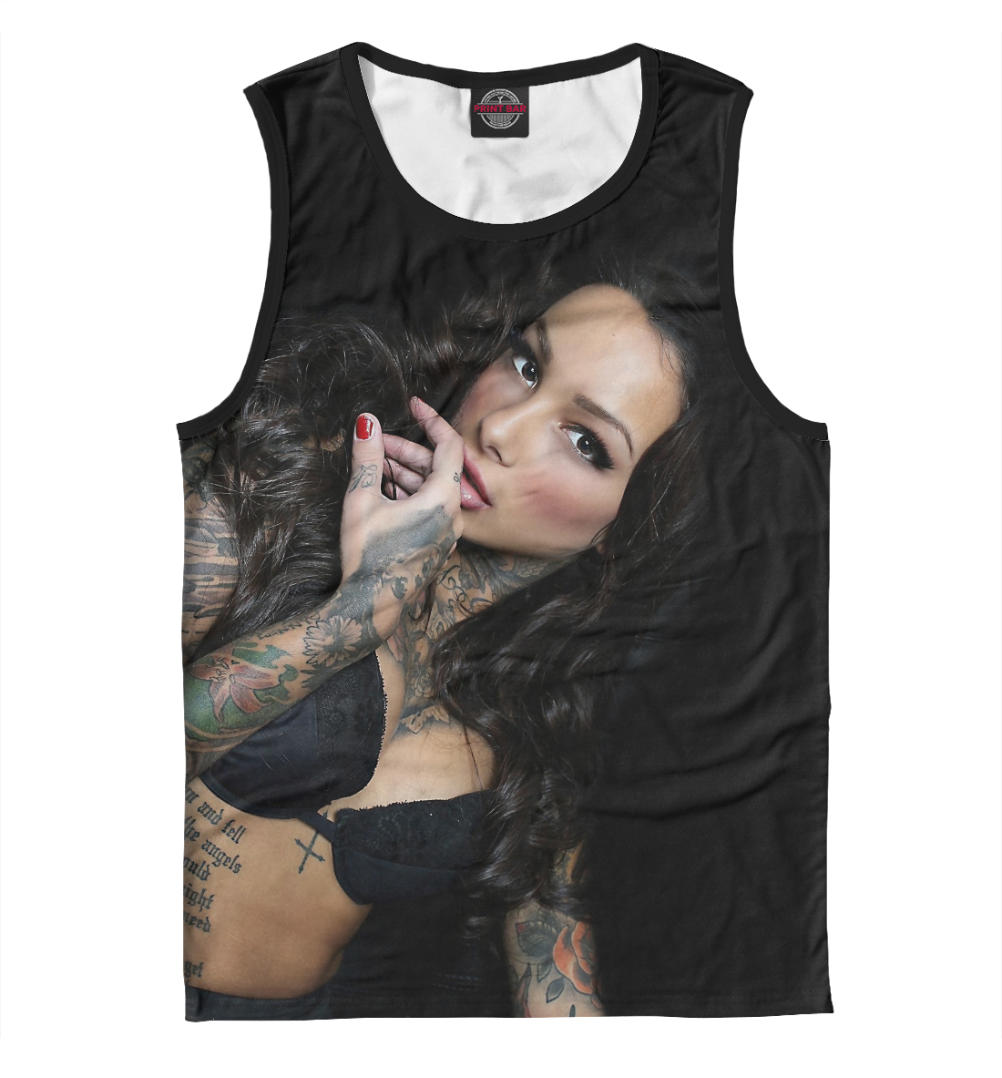 

Girl with tattoo
