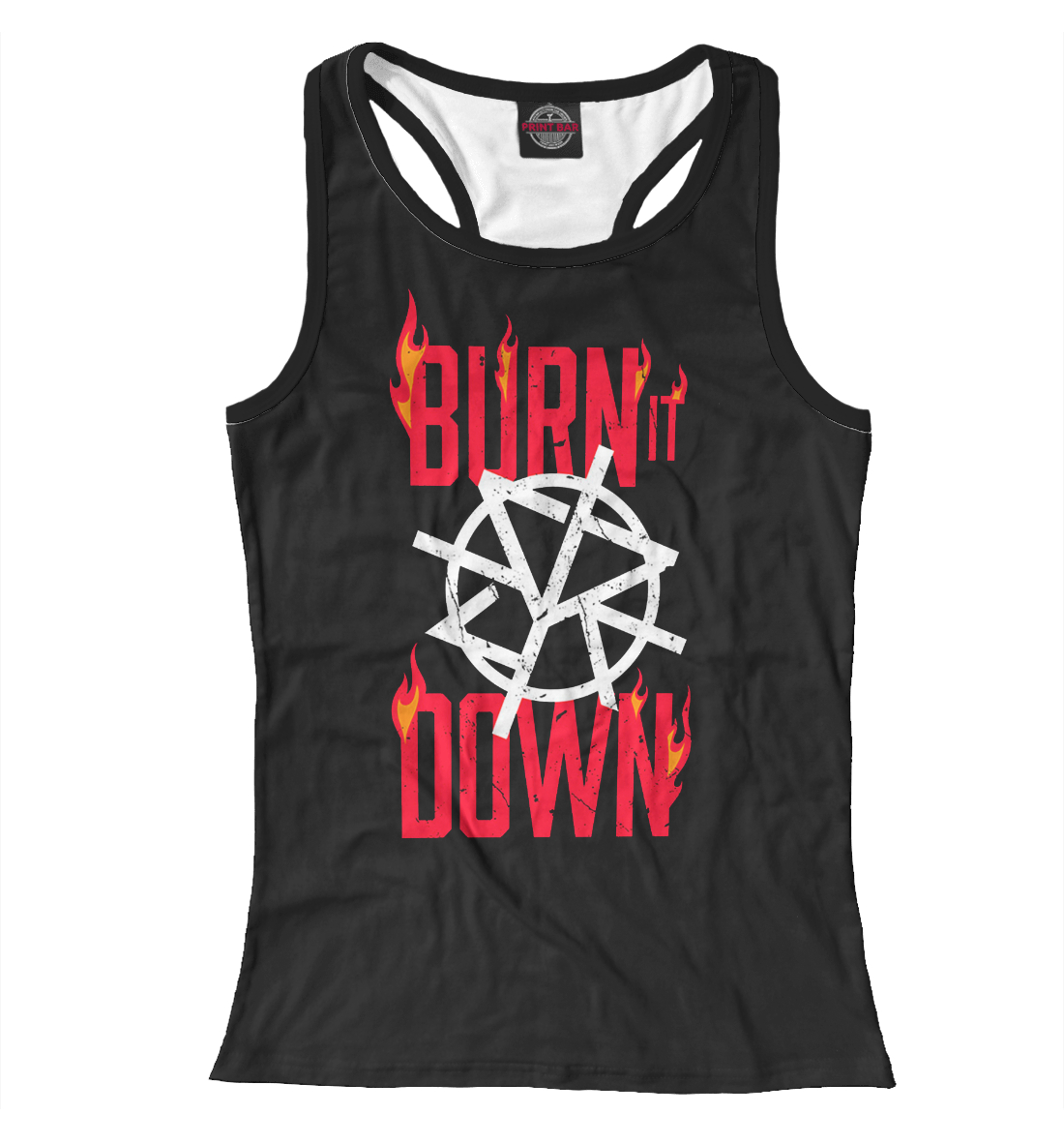 

Сет Роллинс BURN IT DOWN black