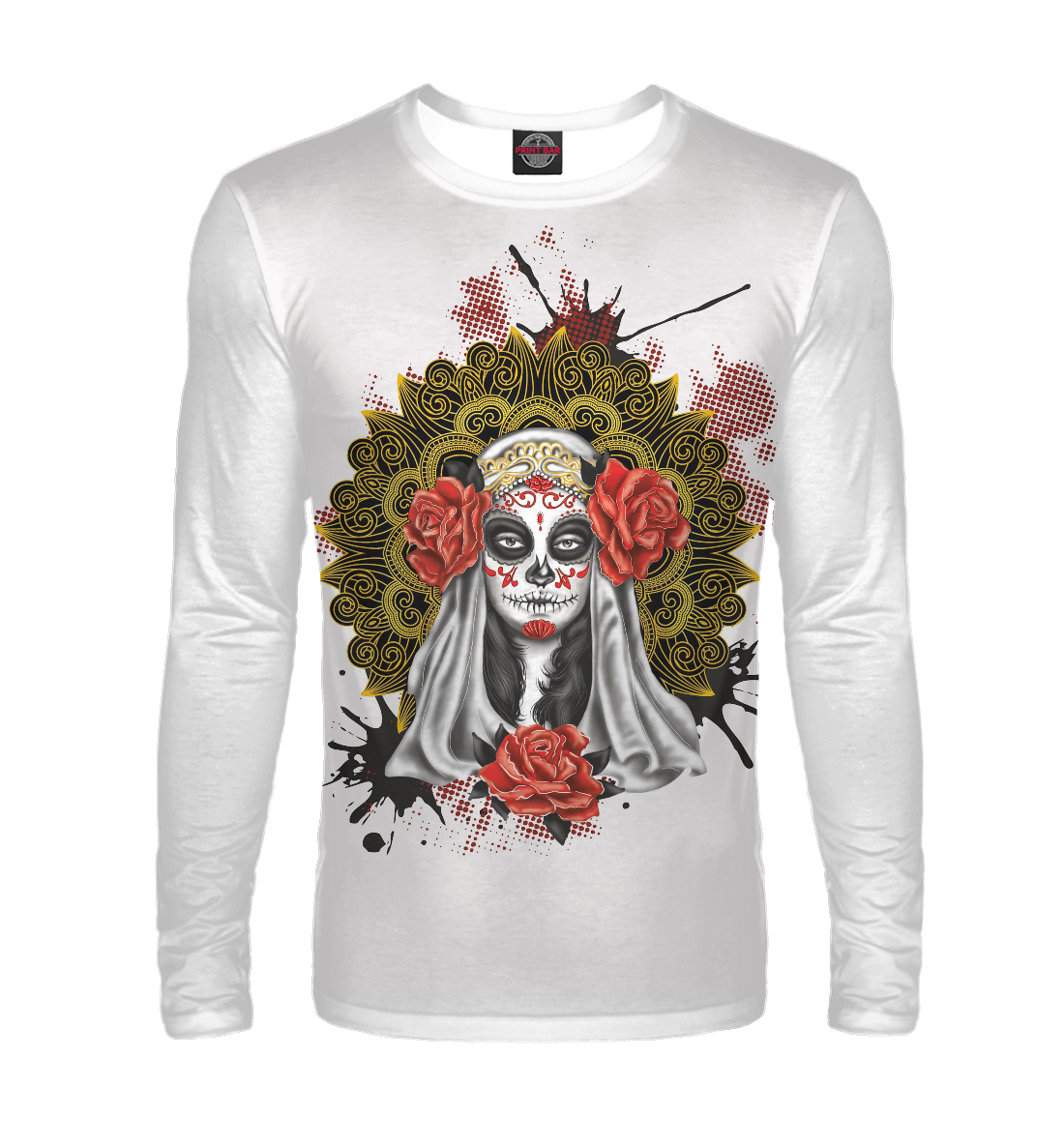 

Монашка с цветами