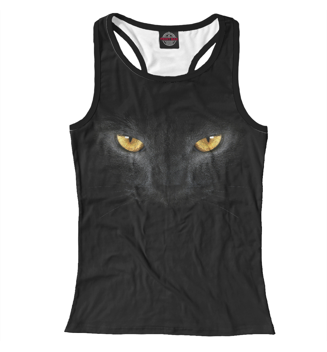 

Глаза черной кошки