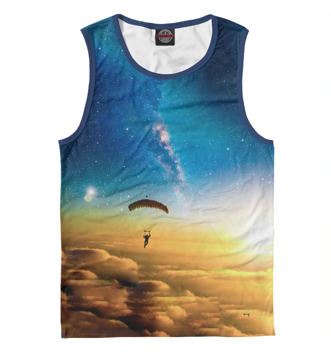 

Парашютист в космосе