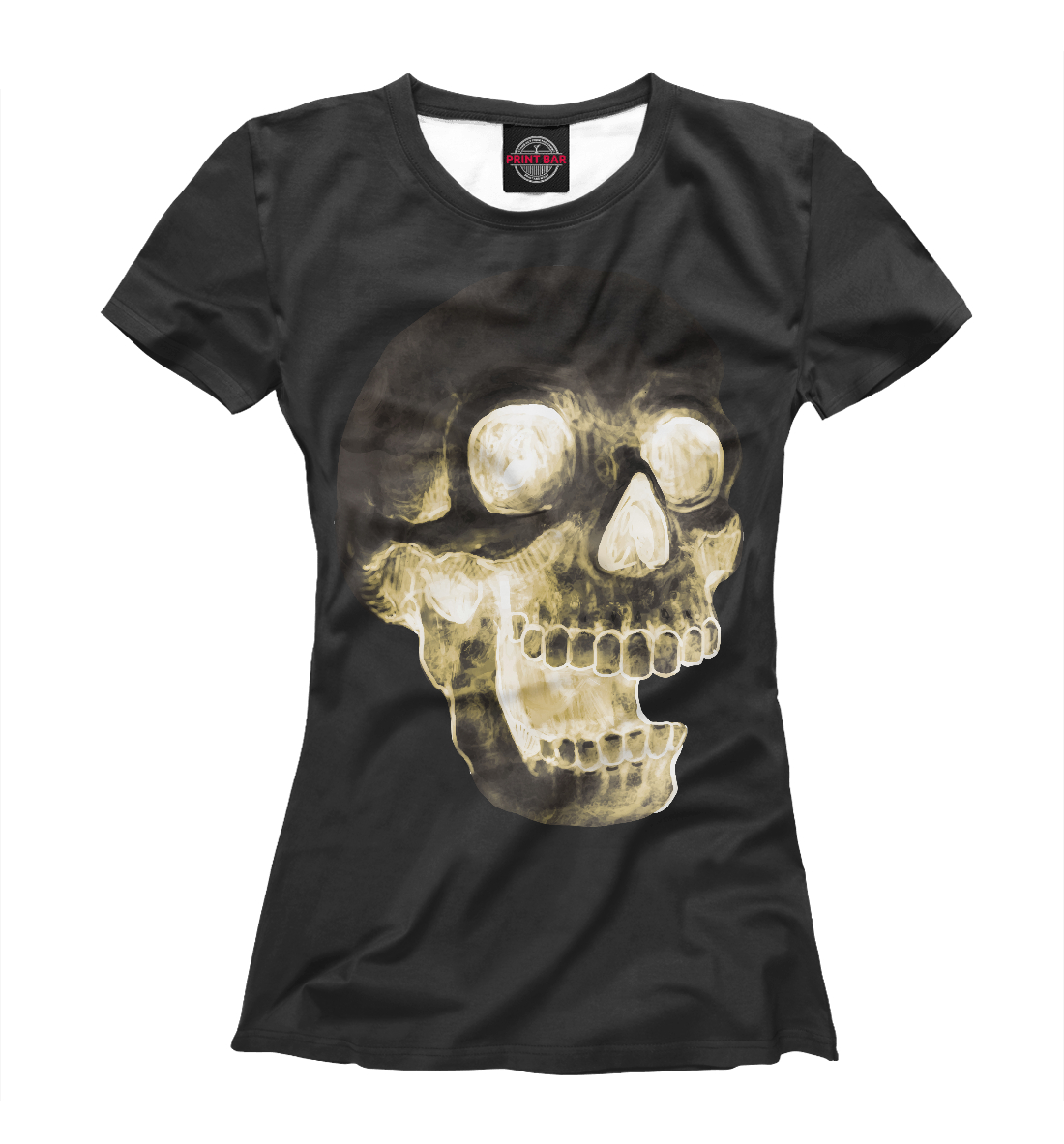 

Череп светится