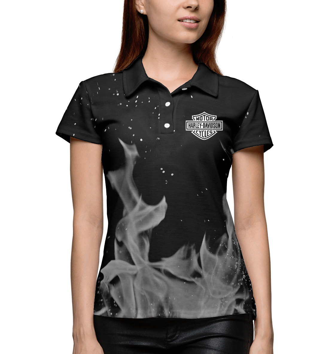 

Harley-Davidson grey fire