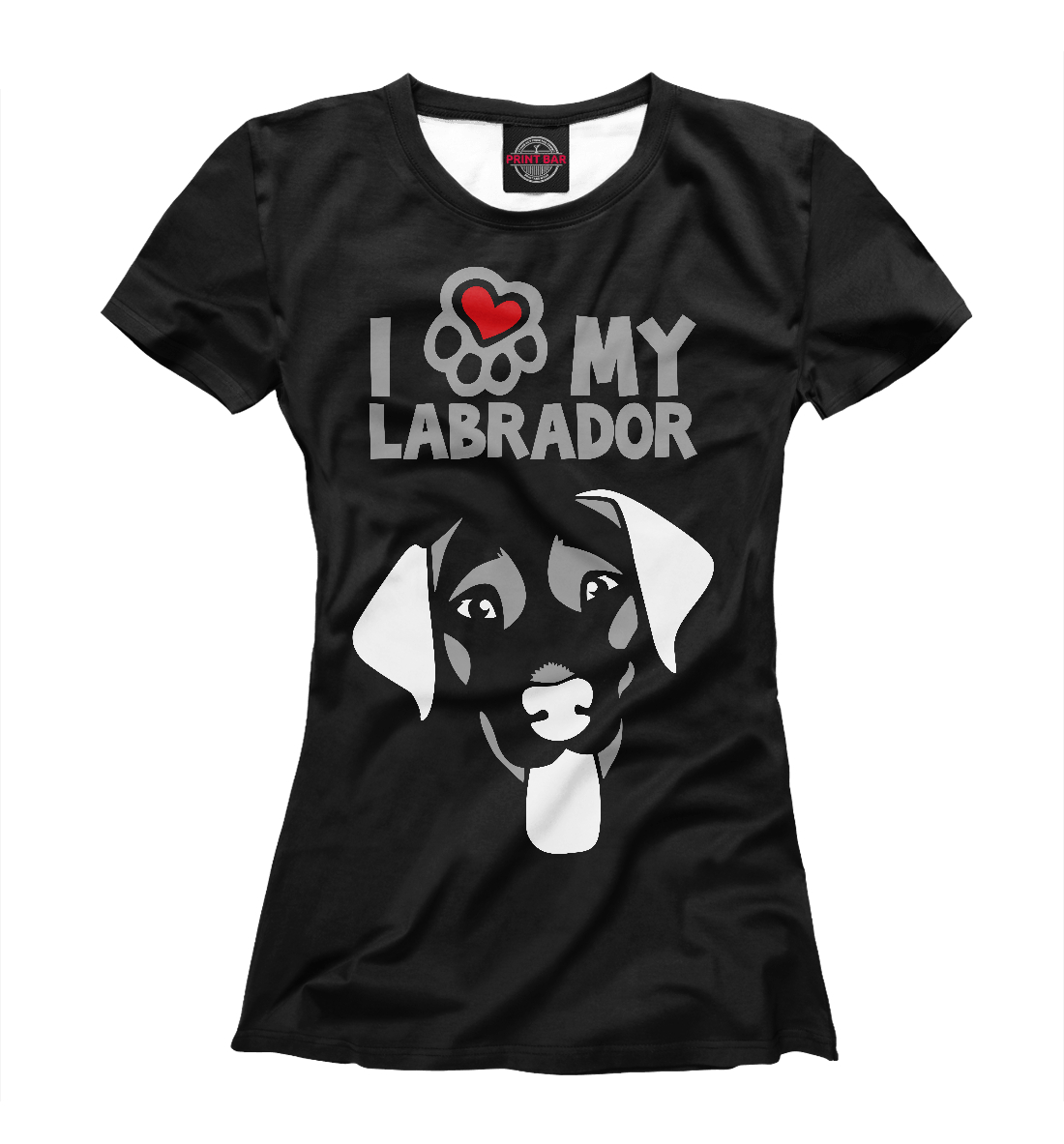 

Я люблю моего лабрадора