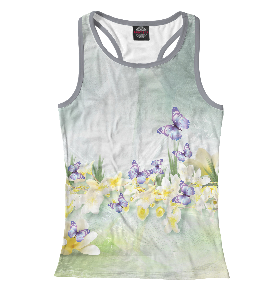 

Бабочки и нарциссы